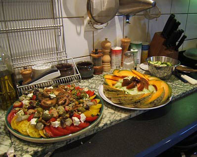 dans la cuisine